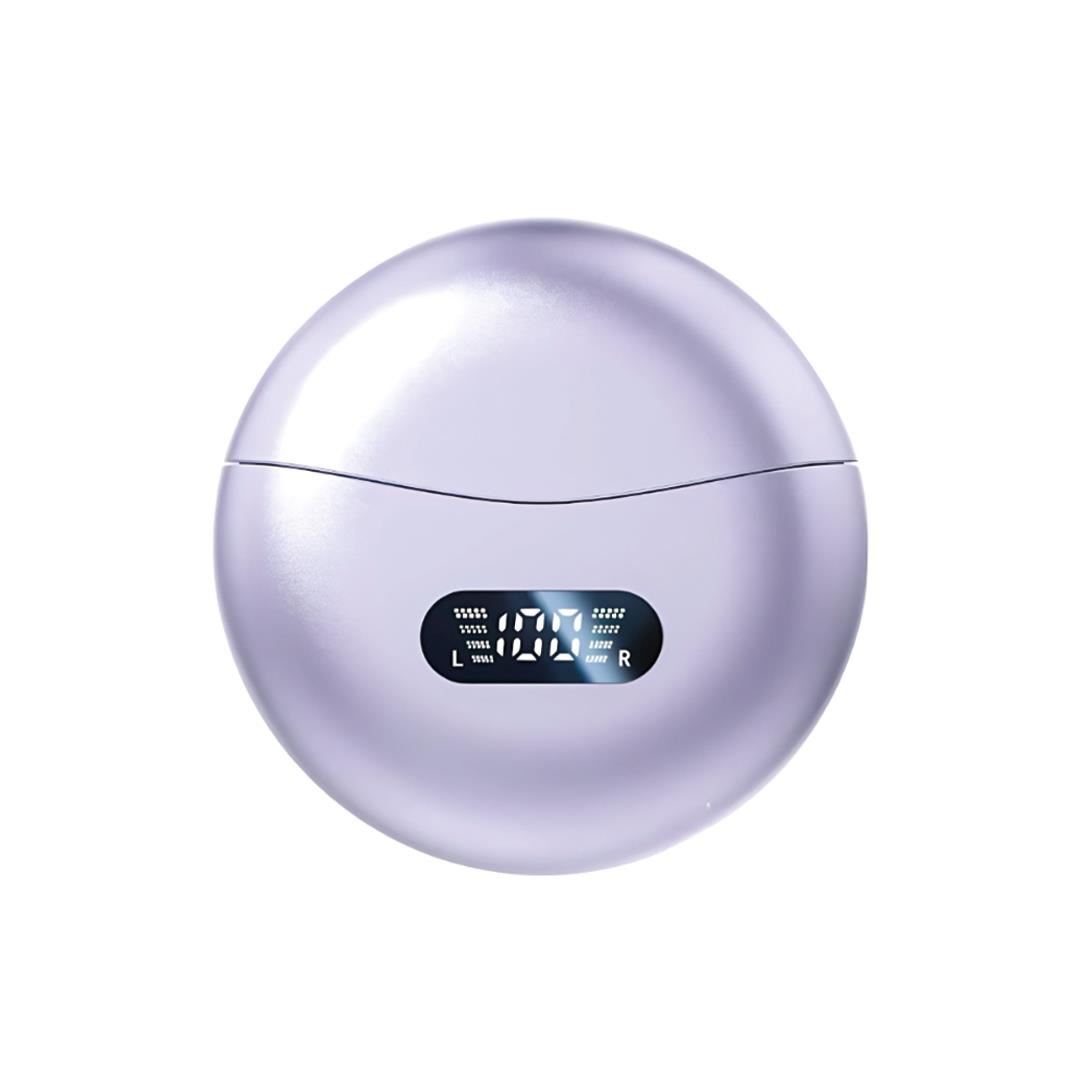 Audífonos Bluetooth M79 TWS Cancelación Ruido Micrófono Lila